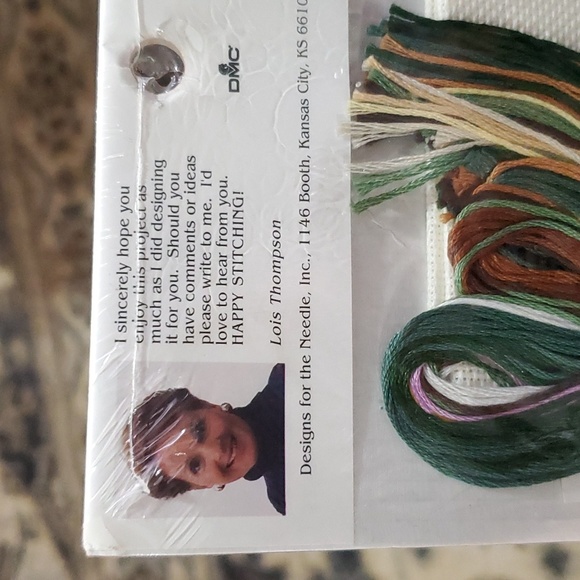 Designs For The Needle Counted Cross Stitch Kit Eagle Heirloom Treasure 1993 Vtg - Picture 7 of 7